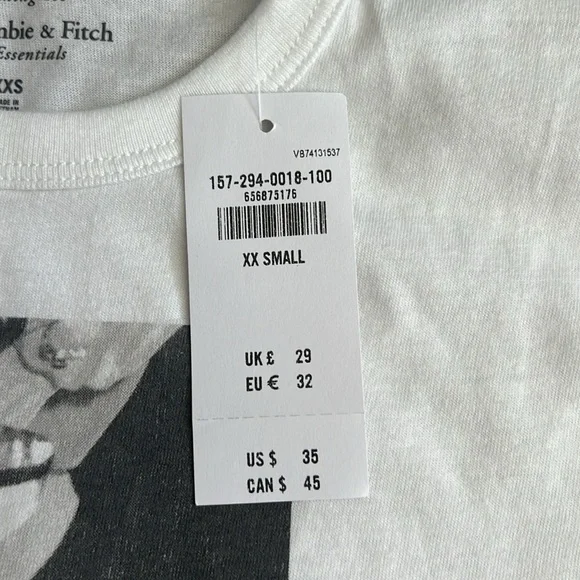 Abercrombie & Fitch Graphic Skimming Tee - Picture 3 of 5